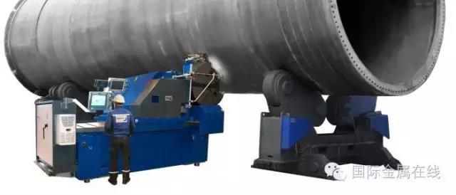 如何加工大口徑厚壁鋼管坡口，看芬蘭人的。。。